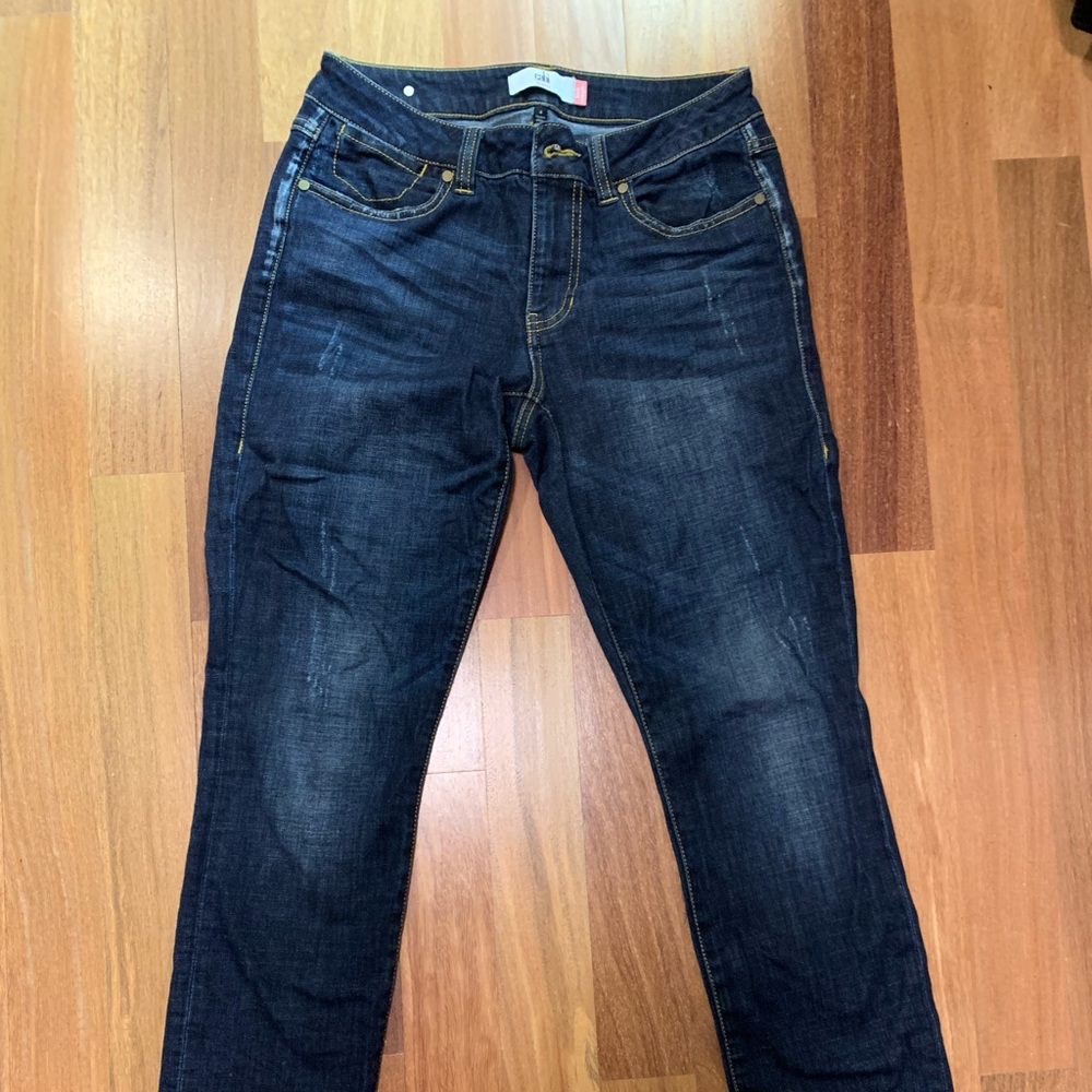 Cabi jeans. Straight leg, high rise. Size 4.